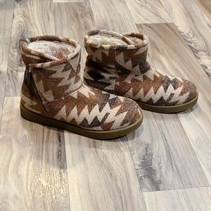 Indigo furr Short boots
